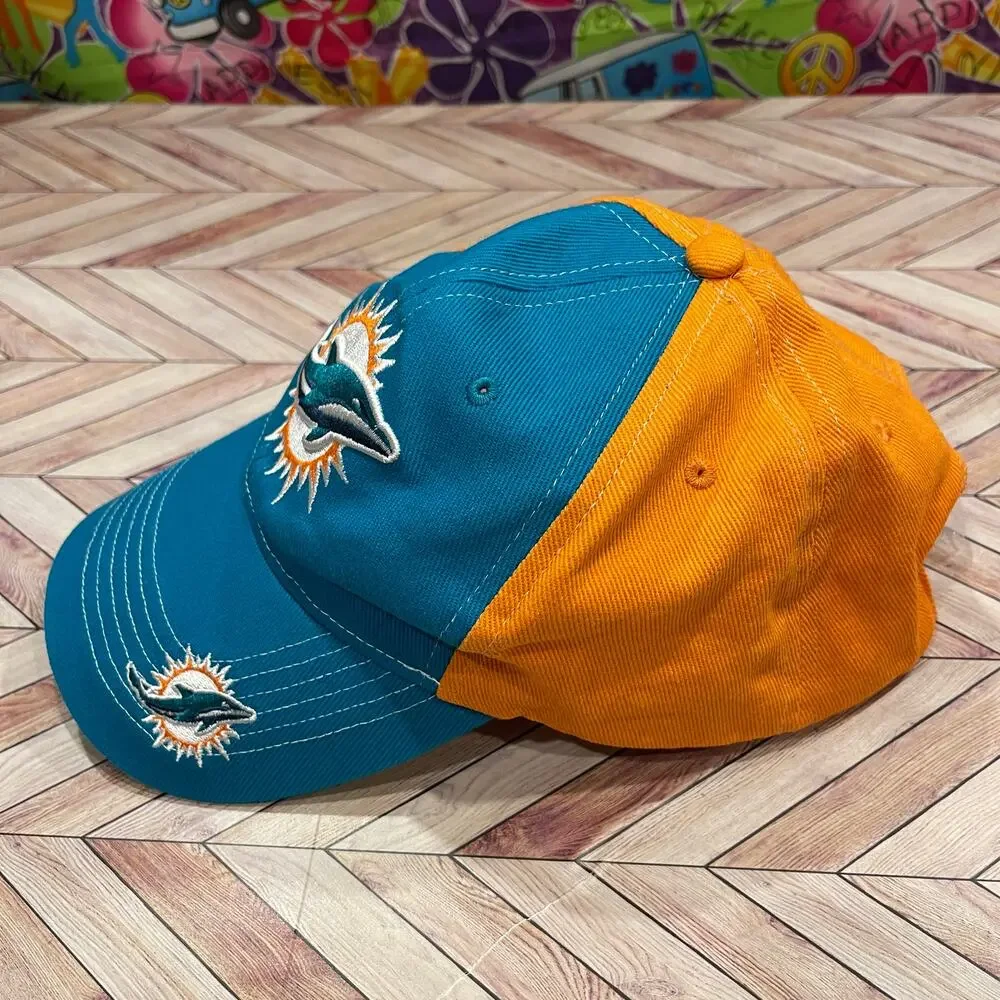 NFL Miami Dolphin's Mens Adjustable Baseball Hat